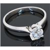 Image 9 : GIA Cert 0.90ct Diamond Ring - 14KT White Gold