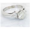 Image 2 : 1.37ctw Diamond Ring - 14KT White Gold