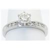 Image 3 : GIA Certified 0.70ctw Diamond Ring - 14KT White Gold