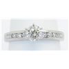 Image 5 : GIA Certified 0.70ctw Diamond Ring - 14KT White Gold