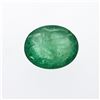 Image 1 : 6.32ct. One Oval Cut Natural Emerald