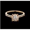 Image 2 : 0.54ctw Diamond Ring - 14KT Rose Gold
