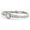 Image 4 : 8.65ctw Diamond Bracelet - 18KT White Gold