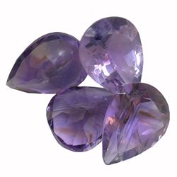 29.52ctw Pear Mixed Amethyst Parcel