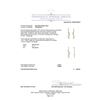 Image 3 : 2.50ctw Diamond Dangle Earrings - 14KT Two-Tone Gold