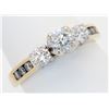 Image 8 : 1.01ctw Diamond Ring - 14KT Yellow Gold