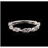 Image 2 : 18KT White Gold 0.22ctw Diamond Ring