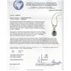Image 3 : 6.15ct Tanzanite and Diamond Necklace - 14KT Yellow Gold