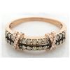 Image 1 : 0.48ctw Diamond Ring - 14KT  Rose Gold