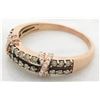Image 2 : 0.48ctw Diamond Ring - 14KT  Rose Gold