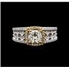 Image 1 : 1.58ctw Diamond Ring - 18KT Two-Tone Gold
