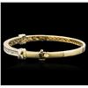 Image 2 : 14KT Yellow Gold 1.49ctw Diamond Bracelet