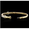 Image 3 : 14KT Yellow Gold 1.49ctw Diamond Bracelet