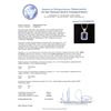 Image 4 : 18KT White Gold GIA Certified 16.95ct Tanzanite and Diamond Pendant With Chain