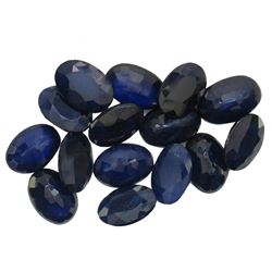 8.77ctw Oval Mixed Blue Sapphire Parcel