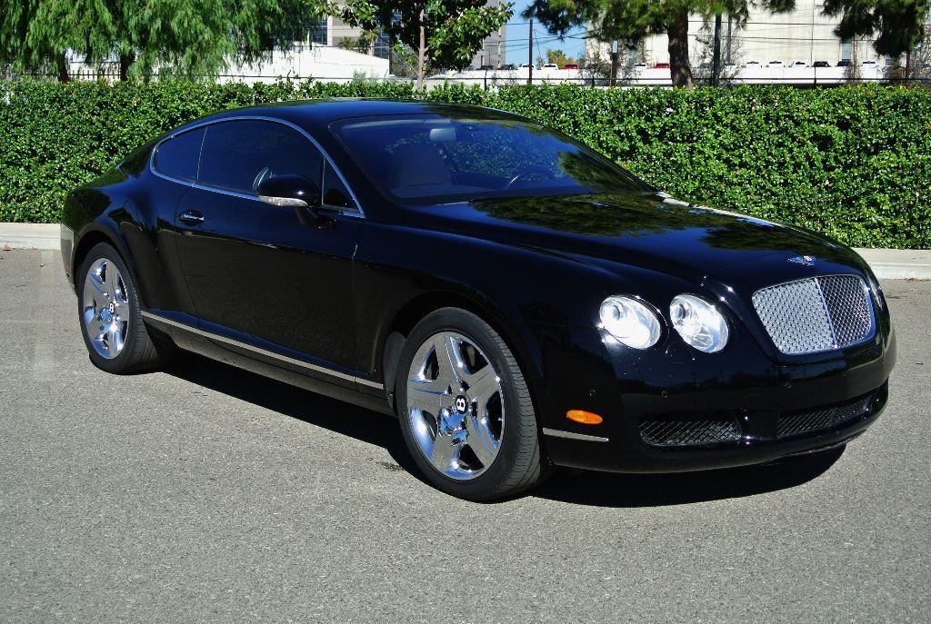 2005 Black Bentley Continental Gt Coupe