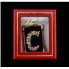 Image 2 : Erte Black Onyx and Swarovski Crystal Letter C Pendant Brooch