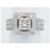 Image 5 : 1.70ctw Diamond Ring - 18KT White Gold
