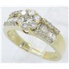 Image 2 : 0.75ctw Diamond Ring - 14K yellow Gold