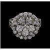 Image 2 : 1.72ctw Diamond Ring - 18KT White Gold