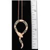 Image 5 : 0.50ctw Diamond Pendant With Chain - 14KT  Rose Gold