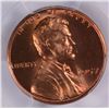 Image 2 : 1957 LINCOLN CENT, PCGS MS-66 RED