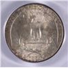 Image 3 : 1938 WASHINGTON QUARTER, PCGS MS-65 GEM,  ATTRACTIVE COIN!
