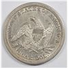 Image 2 : 1857 SEATED QUARTER AU/BU