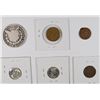 Image 2 : COIN LOT; 1878 MORGAN AG, 1889 INDIAN HEAD DAMAGED, 1903 INDIAN RIM ERROR,  plus