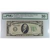 Image 1 : 1934 A $10.00 STAR NOTE FR 2006-G (G BLOCK) PMG 30