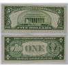 Image 2 : 1934-D $5 SILVER CERTIFICATE VF/XF & 1935 F SILVER CERT XF