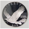 Image 2 : 2008-P BALD EAGLE SILVER COMMEMORATIVE SILVER DOLLAR, NGC PF-70  U.C.