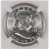 Image 2 : 1955 FRANKLIN HALF DOLLAR, NGC M-64 FBL