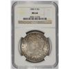 Image 1 : 1880-S MORGAN SILVER DOLLAR NGC MS 64 TONED