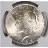 Image 2 : 1923 PEACE DOLLAR, NGC MS-66  TOUGH IN HIGH GRADES