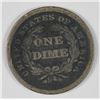 Image 2 : 1837 NO STARTS SEATED LIBERTY DIME F/VF