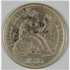 Image 1 : 1876-CC SEATED LIBERTY DIME VF