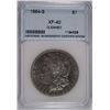 Image 1 : 1884-S MORGAN DOLLAR NNC GRADED XF