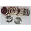 Image 1 : ORIGINAL GEM BU ROLL OF 1964 KENNEDY HALF DOLLARS ( 20 ) COINS