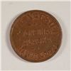 Image 2 : 1800'S-1900'S JAKE NAFSTED NATIVE COPPER TOKEN TONSINA , ALASKA