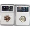 Image 2 : 1944 & 1951-D JEFFERSON NICKELS, NGC MS-66