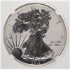 Image 2 : 2012-S AMERICAN SILVER EAGLE REVERSE PROOF, NGC  PROOF-69 TROLLEY LABEL