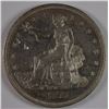 Image 1 : 1876-S TRADE DOLLAR AU COUPLE HITS IN OBVERSE FIELD