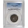 Image 1 : 1874 PROOF SEATED QUARTER PCGS PR-64 GREAT ORIGINAL TONING