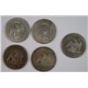 Image 2 : (5) 1853 SEATED QUARTERS
