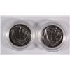 Image 1 : ( 2 ) 2014 BASEBALL HALL OF FAME UNCIRCULATED HALF DOLLARS, IN ORIG. PACKAGING