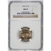 Image 1 : 1951-D JEFFERSON NICKEL NGC MS67 NGC PRICE GUIDE $200