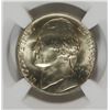 Image 2 : 1944 JEFFERSON NICKEL NGC MS67