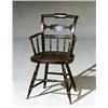 Image 1 : Property of Various Owners American Grain Painted and Decorated 'Fancy' Armchair Ne...