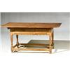 Image 1 : Queen Anne Walnut and Pine Tavern Table Pennsylvania, Circa 1760 Top with some burns and st...